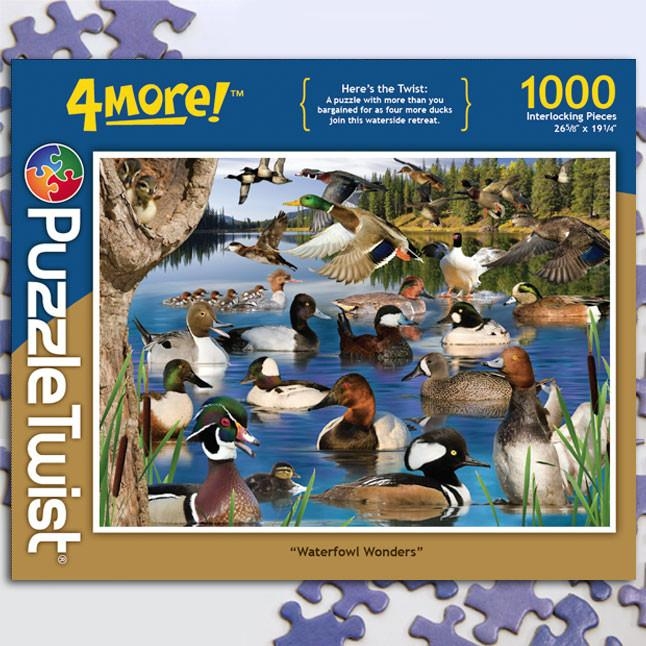 Puzzle Twist Waterfowl Wonder 1000 Piece Puzzle at Glen's