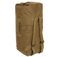 Rothco G.I. Type Enhanced Double Strap Duffle Bag - Coyote Brown