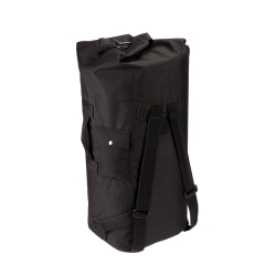Rothco G.I. Type Enhanced Double Strap Duffle Bag - Black