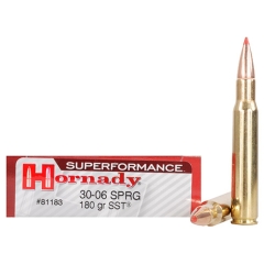 Hornady SUPERFORMANCE 30-06 Springfield 180 Grain SST