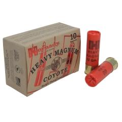 Hornady Heavy Magnum Coyote 12 Gauge 3" 00 Nickel Plated Buckshot