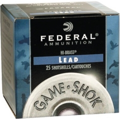 Federal Game Shok 12 Ga 2 3/4" 1oz - 7.5