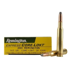 Remington Express 280 Rem 165 Grain Core-Lokt Soft Point