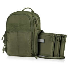 Savior Equipment Compact S.E.M.A. Pistol Backpack - OD Green