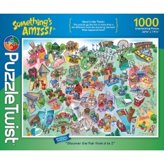 Puzzle Twist Discover the Fair from A to Z 1000 Piece Puzzle