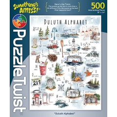 Puzzle Twist Duluth Alphabet 1000 Piece Puzzle