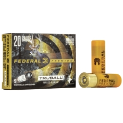 Federal Premium Vital-Shok 20Ga 2 3/4" 328gr TruBall Rifled Slug - 5 Rounds
