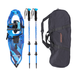 Expedition Norsk Series Lightweight Snowshoe Kit with Poles