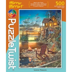 Puzzle Twist Summer Pleasures 500 Piece Puzzle