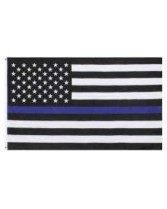 Rothco 3' x 5' Thin Blue Line US Flag