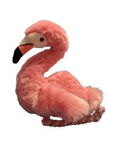 Tailfin Premium Plush Large Flamingo Dog Toy