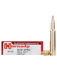 Hornady SUPERFORMANCE 30-06 Springfield 165 Grain SST