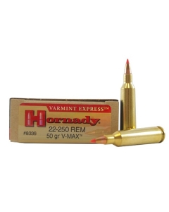 Hornady Varmint Express 22-250 Rem 50 Grain V-Max