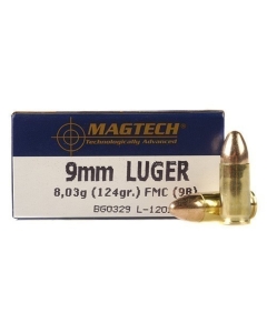 Magtech Sport 9mm Luger 124 Grain FMJ - 50 Rounds