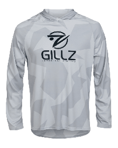 Gillz Contender UV Long Sleeve Hooded Fishing Shirt