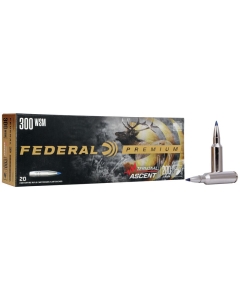 Federal Premium 300 WSM 200gr Terminal Ascent - 20 Rounds