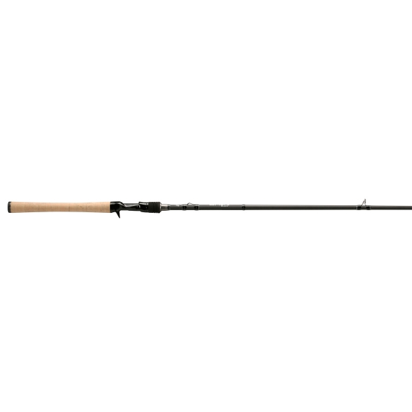 13 FISHING Omen Black Spinning Rod- 7'3 Medium Power 2-Piece Rod